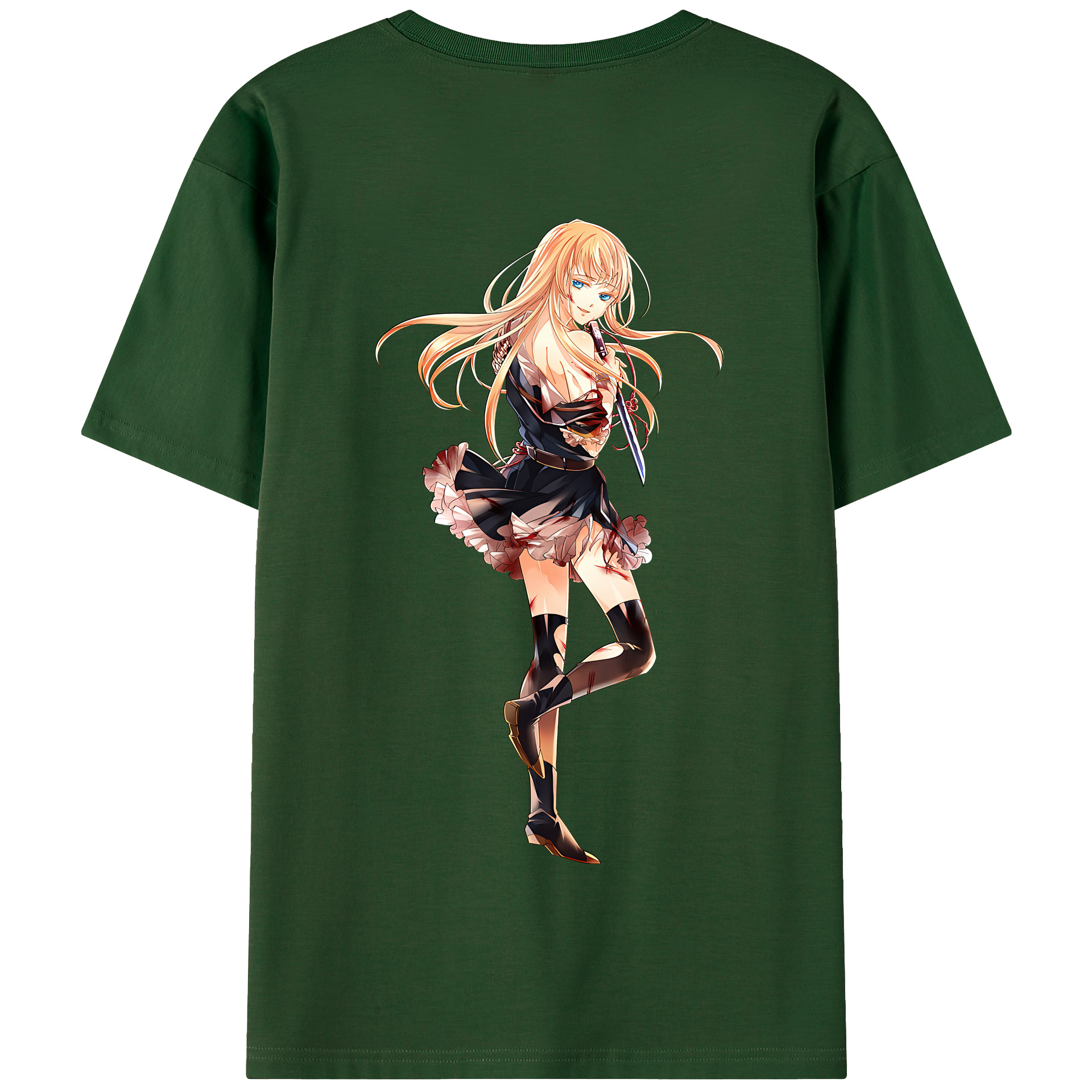（画像用） 刀剣乱舞 Touken Ranbu 綿100％半袖Tシャツ（背面プリント）